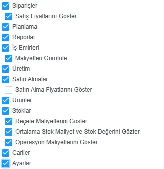 Kullanıcı Yetkileri Nasıl Düzenlenir?